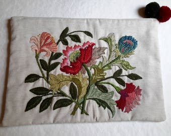 Hand Embroidered CLUTCH