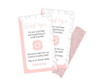 post card size premium etsy shop thank you for your order