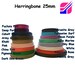 Assorted Color - Cotton 1" inch (25mm ) Herringbone Twill Tape Sewing Apron Bunting Bunting Trimming Ties Strap Cushion Dress Making