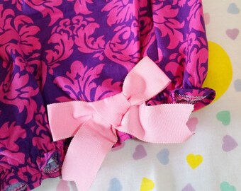 Gothic lolita bloomers, damask print fairy kei pastel goth barbie fashion size small s drag queen clothing