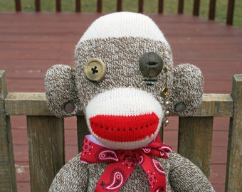 Rockford Red Heel Sock Monkey