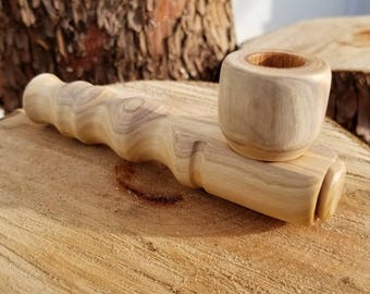 Very unique and rare woodgrain Arbutus/Madrona smoking pipe, smoking pipe, wood pipe for recreational smokers