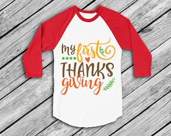 My 1st Thanksgiving, My first Thanksgiving SVG, instant download, Christmas, eps, png, pdf Cut File, svg file, dxf Silhouette