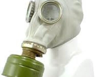 gas mask ... vintage soviet army gas mask ... Halloween ... military ... gothik ... USSR ... Russian ... punk