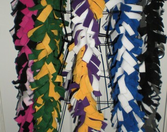 Custom Colors You Choose Long Fleece Boa Scarf