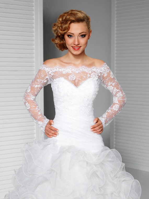 Image of wedding dress bolero