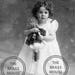 Set of 3 HAZEN Victorian Baby Photographs - Instant Vintage Photo Digital Download - 1890s Antique Child Doll Image - Scrapbook, Mixed Media