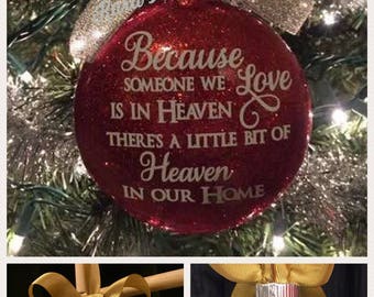 Memorial Christmas Ornament