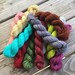 Pinky Toes | Hand Dyed 20g Minis | Fingering Sock Yarn | 80/20% Fine Highland Wool/Polyamide blend | Assorted Colors