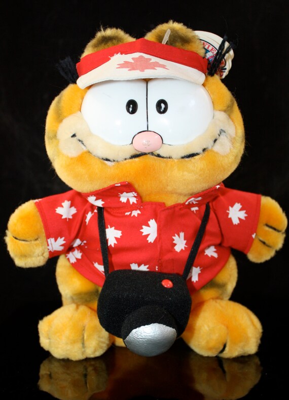 garfield plush vintage