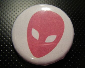 Badge 'alien' kawaii extra terrestrial cute emo