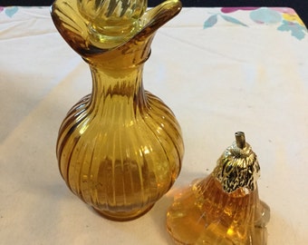 Vintage Avon Amber Bottle
