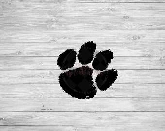Clemson Paw Decal