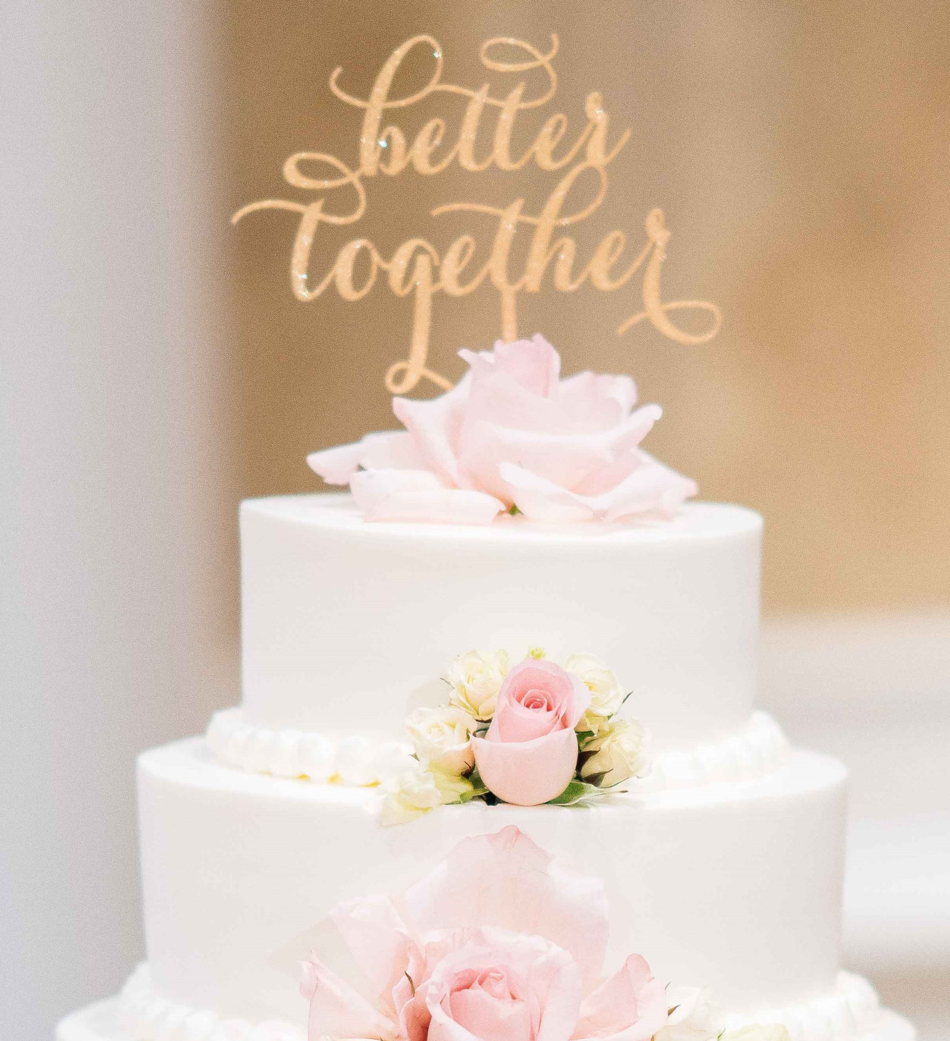 Rose Gold Wedding Cake Sand Rose Gold Wedding Cake Sand