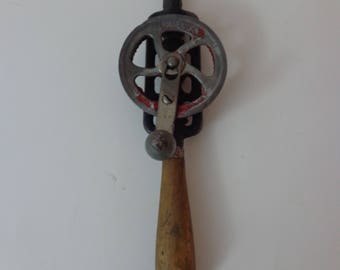 Vintage Hand Drill Fleetway, Egg Beater Hand Drill, Vintage Tools, Hand Drill, Old Hand Drill, Antique Tools, Antique Hand Tools Fleetway