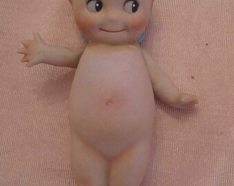 6" Antique 1913 Rose O'Neill All Bisque Kewpie Doll