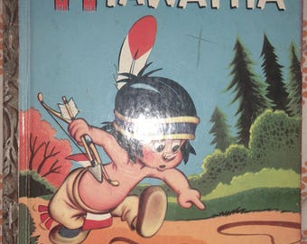 Hiawatha Walt Disney 1953 Little Golden Book