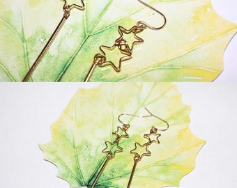 Star Earring—Moon-Dust in the Sky