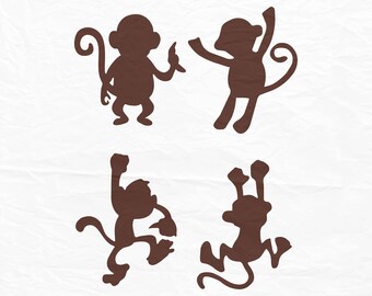 Download Monkey svg | Etsy