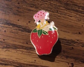 Vintage Strawberry Shortcake Pin