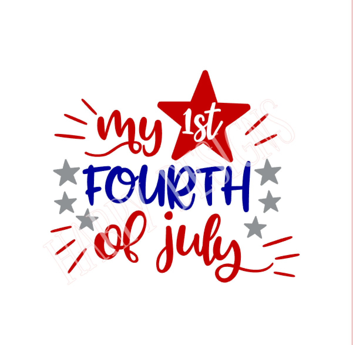 Download My First Fourth of July SVG Fourth Of July SVG Patriotic