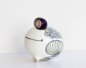 Peter Guggenbühler, Porcelain Figurine, Frog, Herr Q, Altenkunstadt, Das Variabile