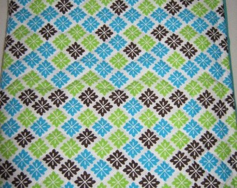 NookColor NookCoverGreen Blue Brown Print