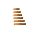 Copper Rings 1/4" x 1 1/4" 1 1/2" 1 3/4" 2" 2 1/4" 2 1/2" - 18 Gauge Blanks Jewelry Making Wholesale Deburred Rounded Ends Tumbled Finished