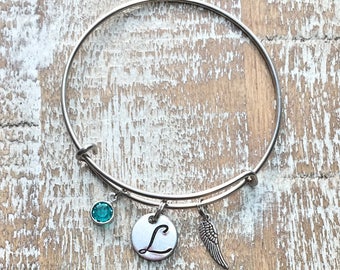 Graduation Gift - Feather - boho - feather charm - feather bracelet - feather jewelry - boho bracelet - feather bangle - boho jewelry -