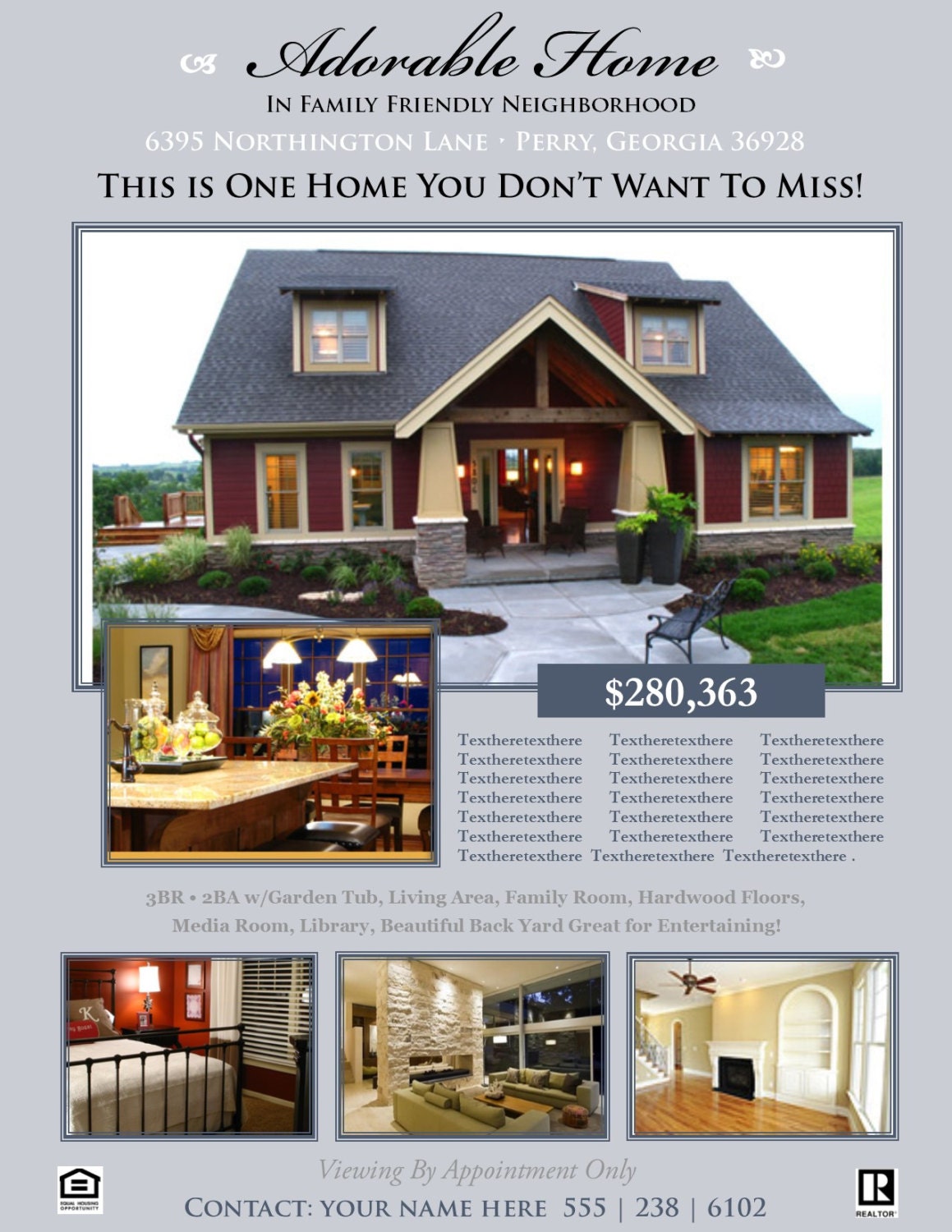 new home inventory flyer publisher