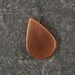 Copper Teardrop Disc, Solid Copper Disc, Teardrop Blank Disc, 10mm x 15mm Disc, 18 Gauge Blank, Copper Disk, Pure Copper Disc, 10 Pieces