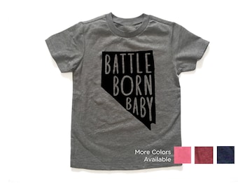 Battle Born Baby, Nevada Graphic T-shirt