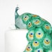 Fondant Mold for Medium Peacock Tail Feather