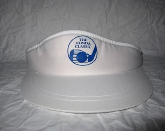 Vintage The Honda Classic Sun Visor Adjustable Hat
