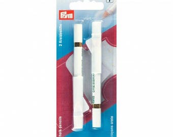 2 chalk pencil to mark brush white color