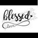 blessed arrow heart svg cut file