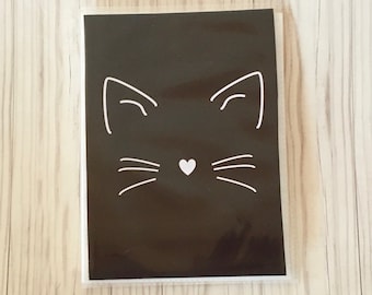 Cat face planner sticker book Planner sticker organizer