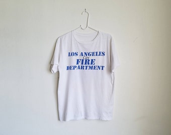 Vintage Los Angeles Fire Department Tee Sz. S/M