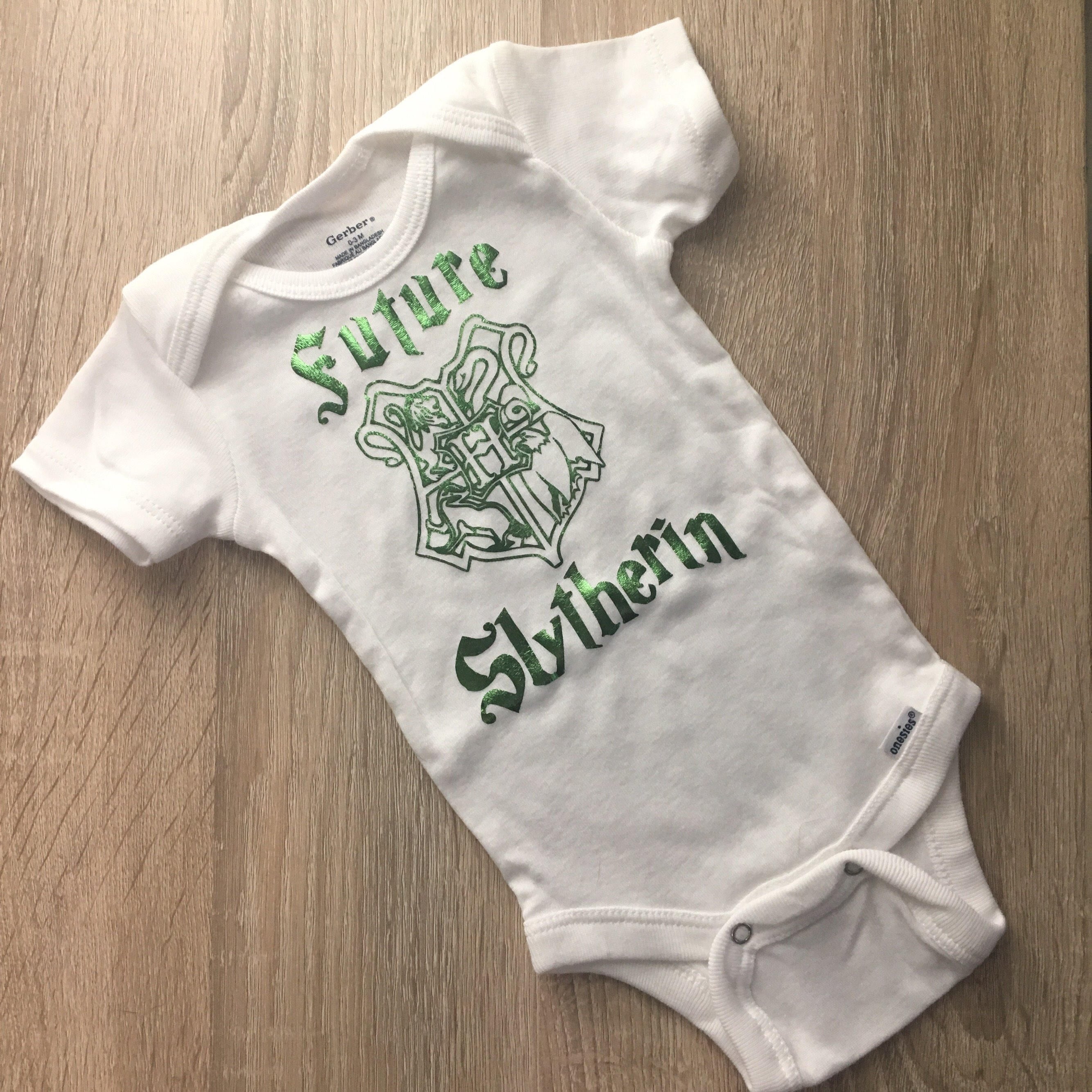 Slytherin Onesie Hogwarts House Onesie Harry Potter Onesie