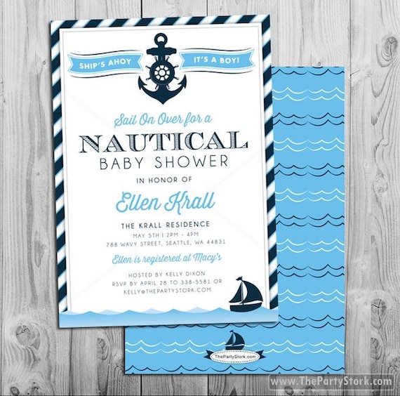 sailboat invitations b512 sample / wedding invitations