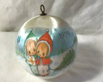 1979 Hallmark Betsey Clark Silk Christmas Ornament