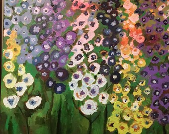 Garden flowers in the Summer