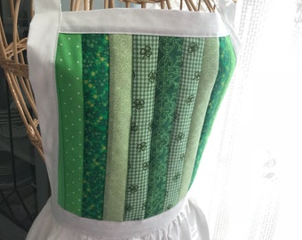 St.Patricks Victorian apron