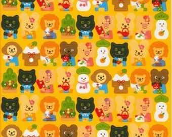 New Year Stickers - Animals Stickers - Kawaii Japanese Deco Seals 81 Peel Off Stickers