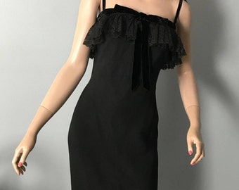 Junior Sophisticates Lbd with built in bra-Medium