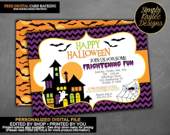Halloween Party Invitation