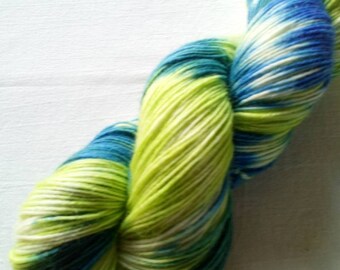 Hangefärbte socks wool in 100g strand