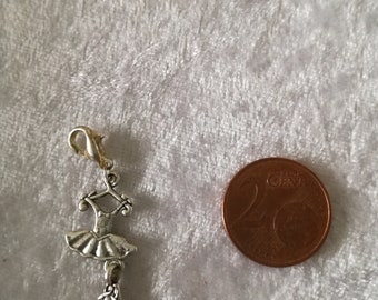 Ballerina and dance outfit charm