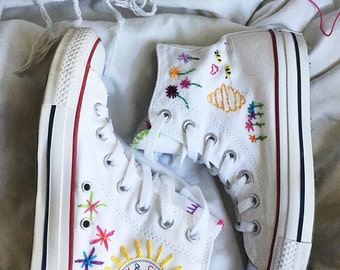 Custom Embroidered Converse