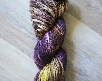 Royalty/ Hand Dyed Yarn/ Plush- Bulky/ 100% Superwash Merino Wool